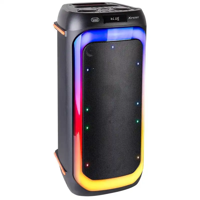 Trevi XF 780 KB Altavoz Inalámbrico Amplificado TWS 110W Bluetooth/USB/MicroSD/AUX Negro