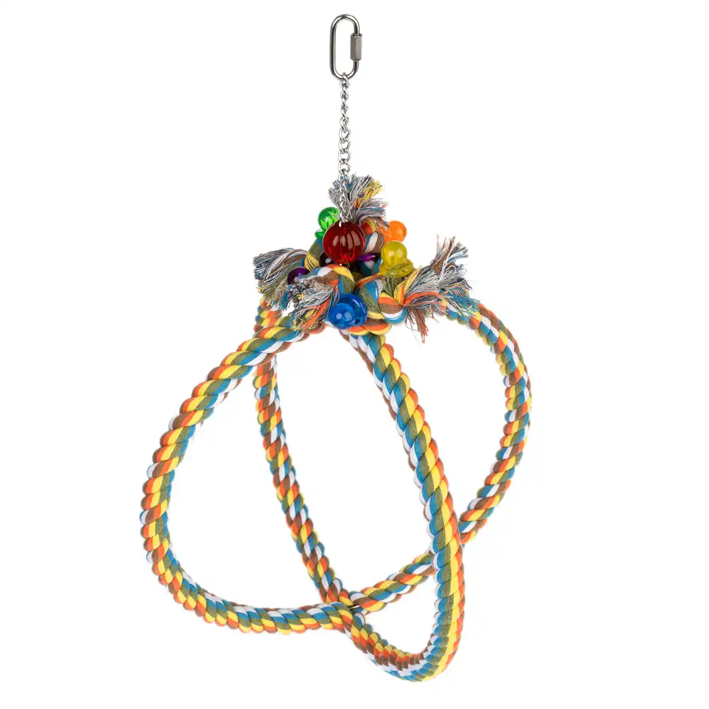 Columpio para pájaros TIAKI Corona  - Tamaño L: 30 cm (Diám)