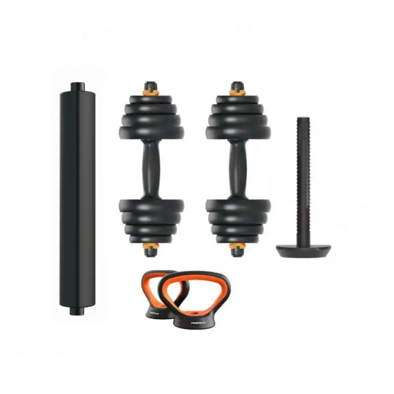 Xiaomi FED Kit de Mancuernas V2 + Barra + Pesa Rusa 10Kg
