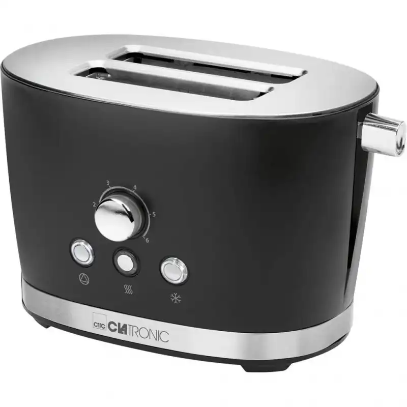 Clatronic TA 3690 Tostadora 2 Rebanadas 850W Negra