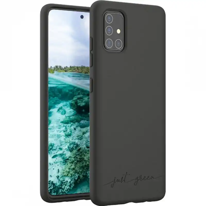 Just Green Carcasa Negra Biodegradable para Samsung Galaxy A51