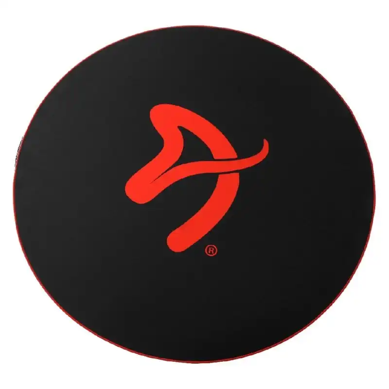 Arozzi Zona Floor Pad Alfombra Gaming para Silla Negra/Roja
