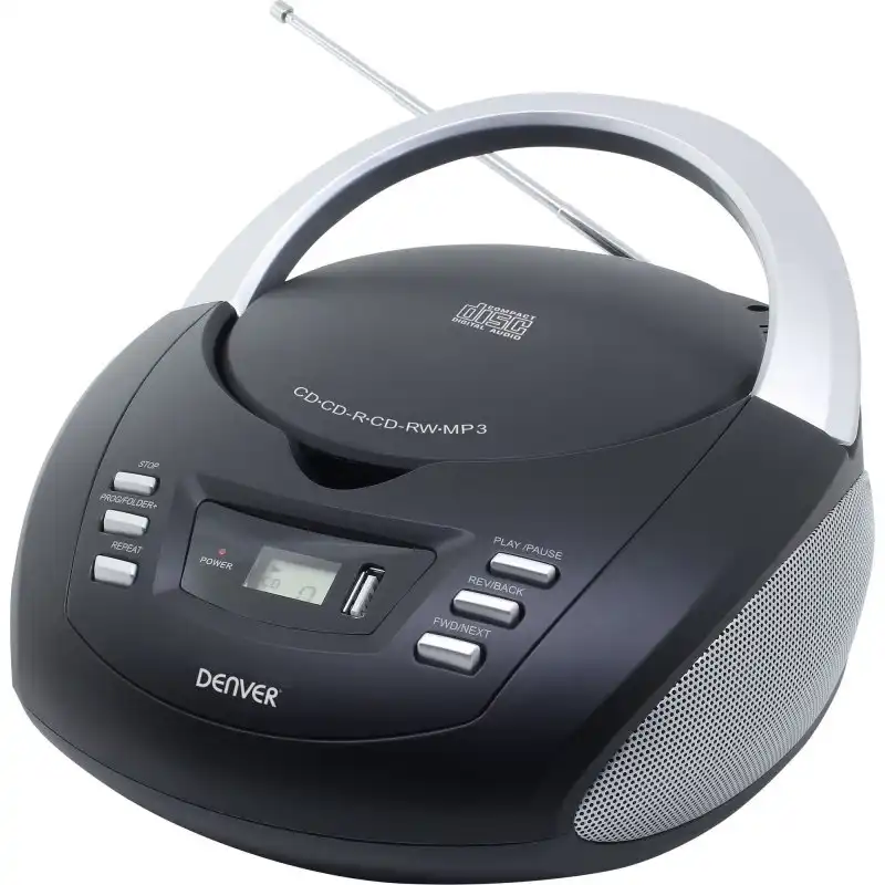 Denver Boombox TCU-211 Radio CD/USB Negro