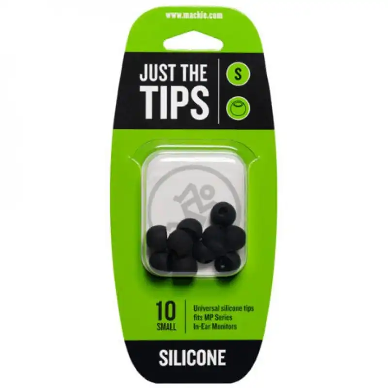 Mackie Kit Puntas Pequeñas de Silicona Negras para Serie MP