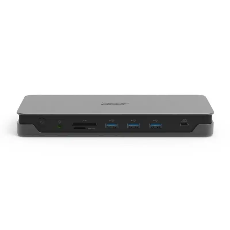 Acer USB Type-C Gen1 Dock 3x USB-A 3.2 Gen 1/2x USB-C 3.2 Gen 2/2x HDMI/1x DisplayPort/1x RJ-45
