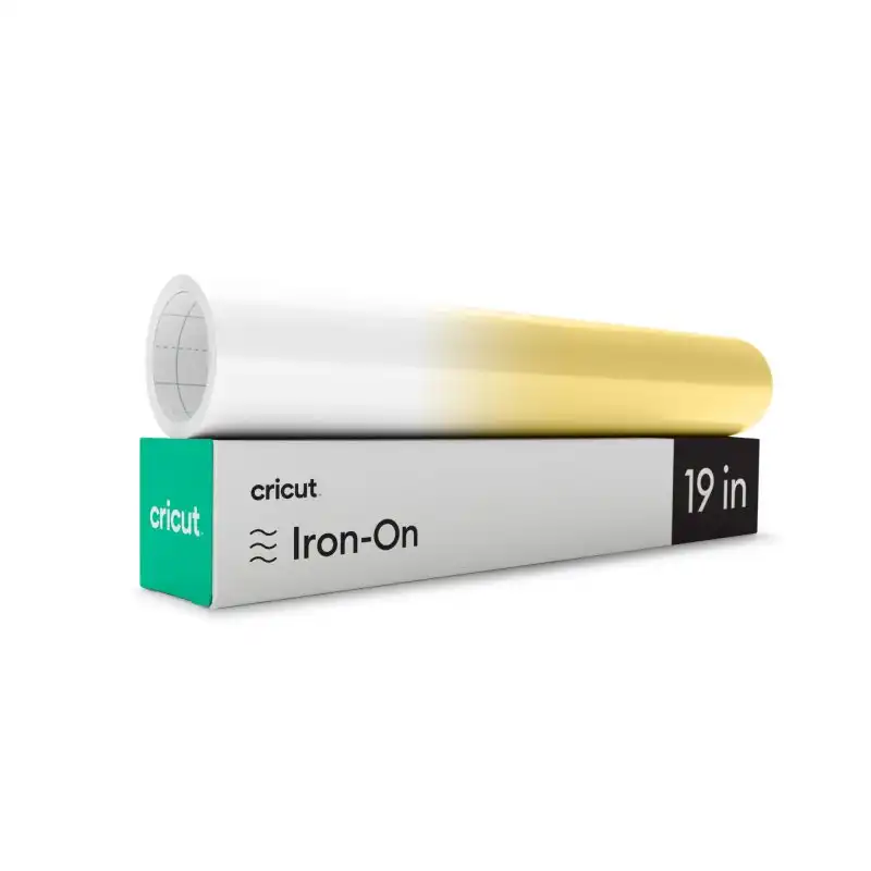 Cricut Iron-On Plancha Cambia de Color Activada por UV Blanca/Amarilla