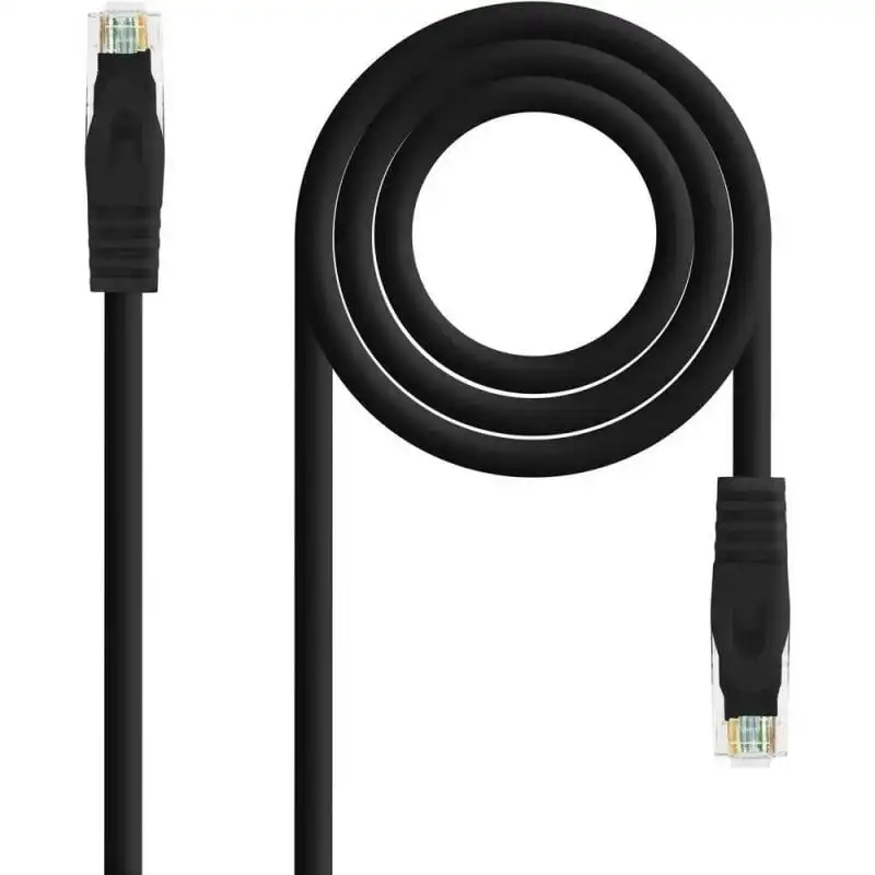 Nanocable 10.20.1803-BK Cable de red Cat6a U/UTP (UTP) 3m