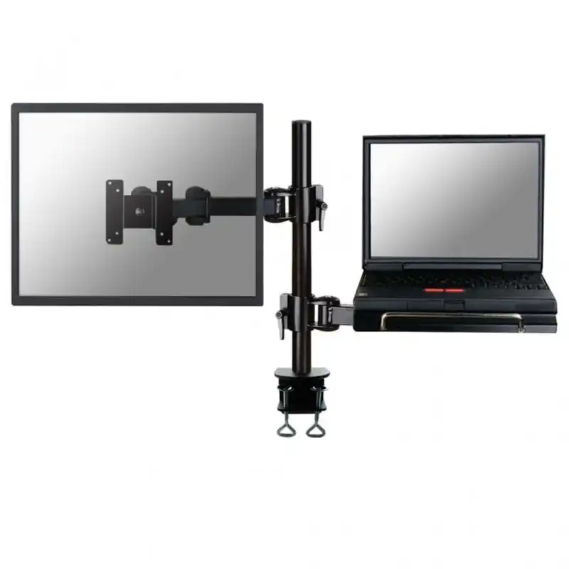 NewStar Soporte Doble para Monitor/Portátil 10"/27" 100x100 Máx 10Kg