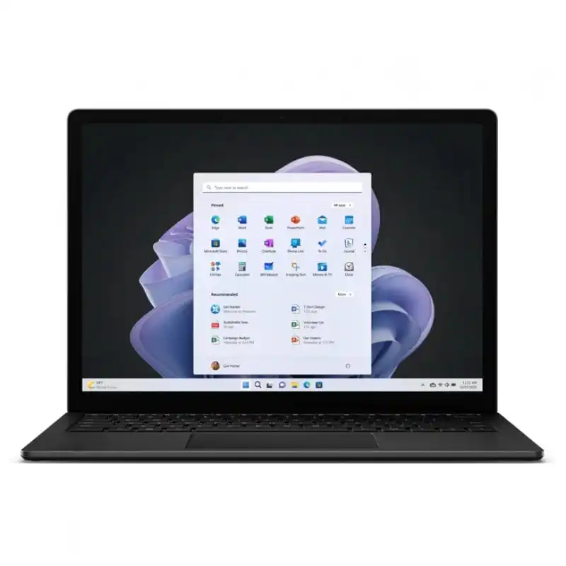 Microsoft Surface Laptop 5 Negro Intel Evo Core i7-1255U/8GB/512GB SSD/15" Táctil