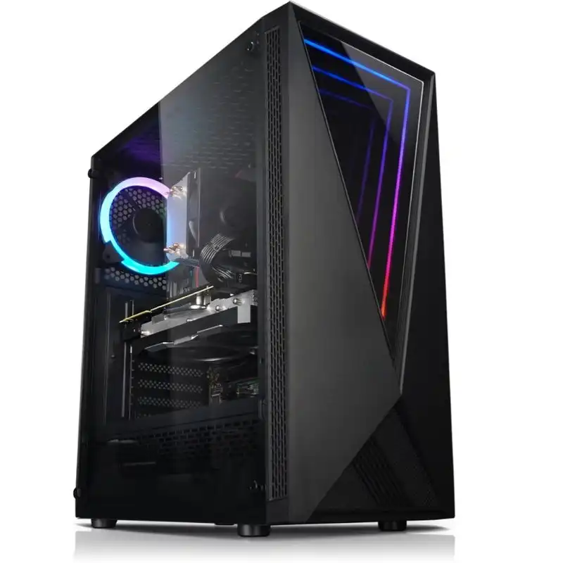 PCBYTE Challenger Pc Intel Core i7-12700F/32GB/2TB SSD/RX 6500 XT