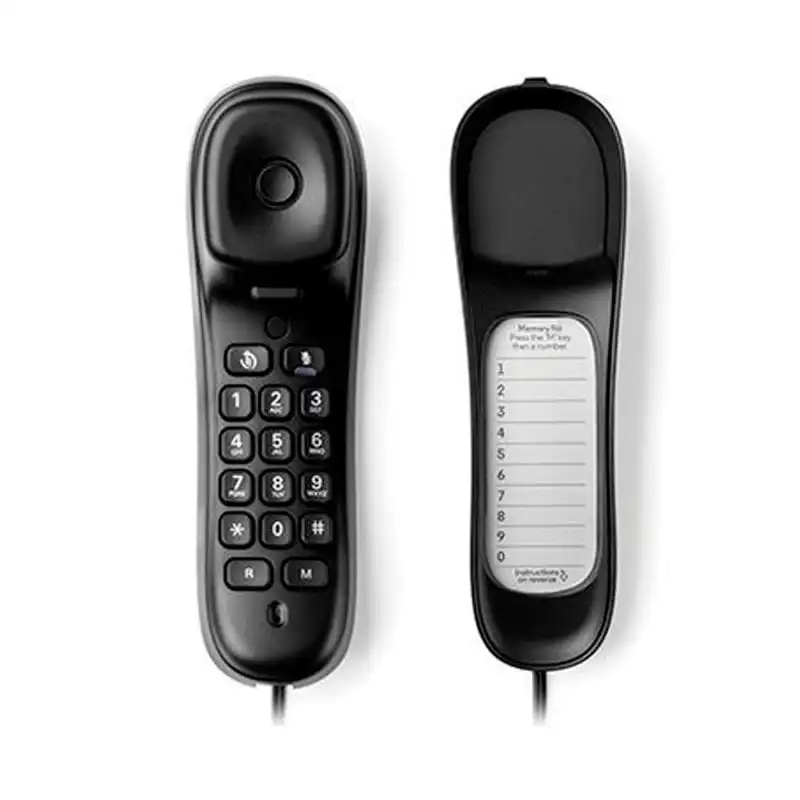Motorola CT50 Teléfono Fijo Góndola con Indicador Visual de Llamada Negro