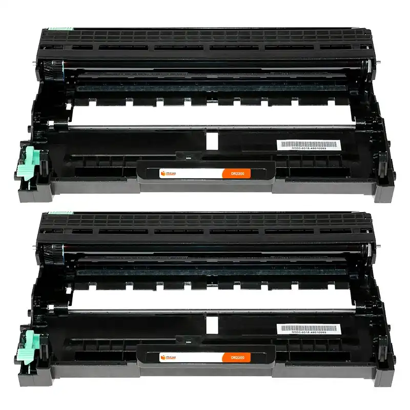 Pccom Essential Tambor Compatible con Brother DR2200/DR450 Negro Pack 2