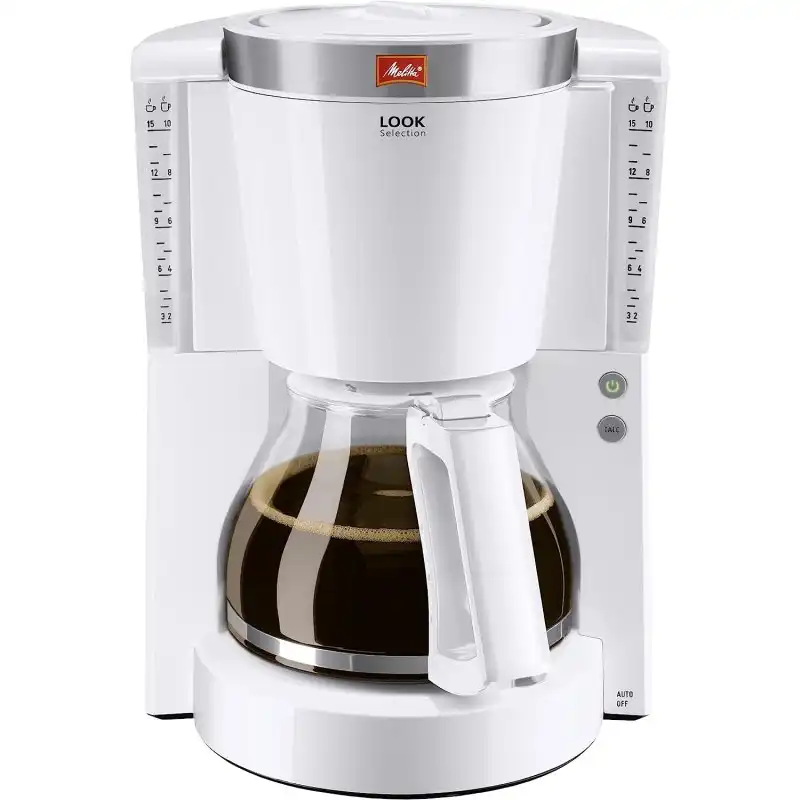 Melitta Look Selection Cafetera de Goteo 15 Tazas Blanca