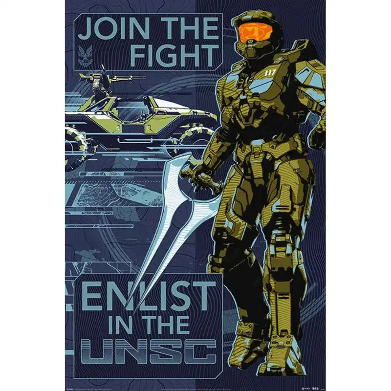 Pyramid Maxi Póster Halo Infinite Join The Fight 91.5x61cm