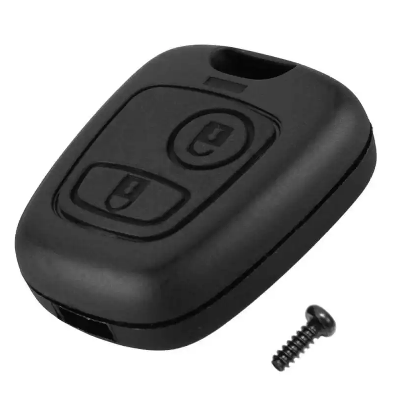 Ociodual Carcasa Llave Mando de 2 Botones sin Espadin para Citroen/Xsara/Berlingo/Saxo/Picasso