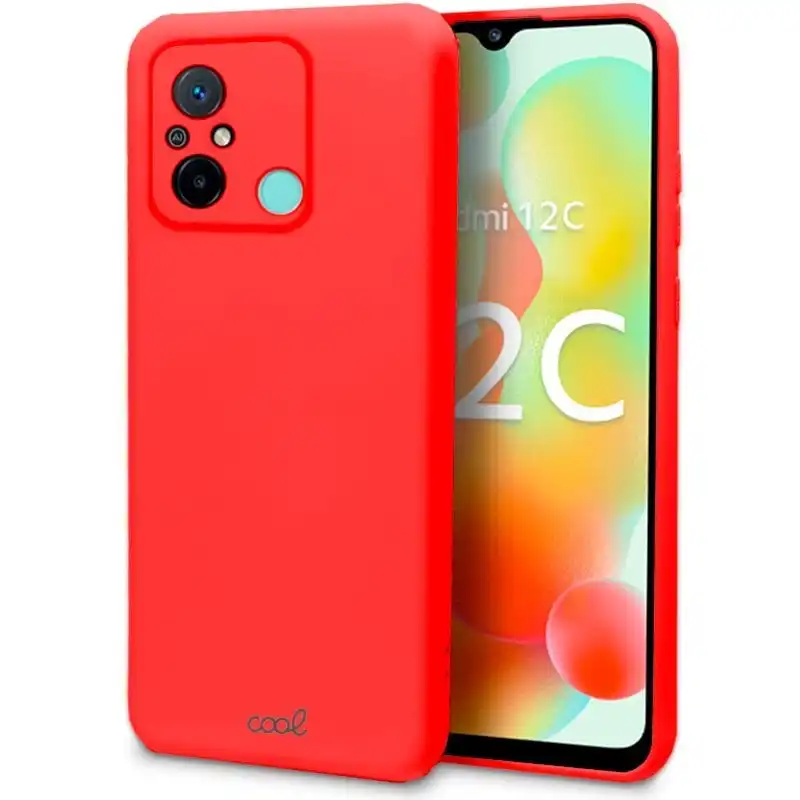 Cool Carcasa Cover Roja para Xiaomi Redmi 12C