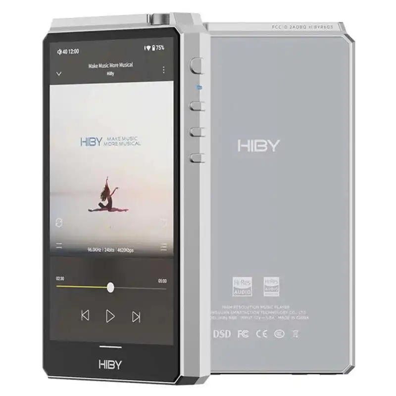 Hiby R6 III Reproductor Hi-Res con Android 12 Gris