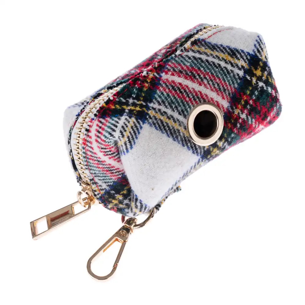 Nomad Tales Tartan: collar, correa, dispensador de bolsas, coletero - Dispensador de bolsas