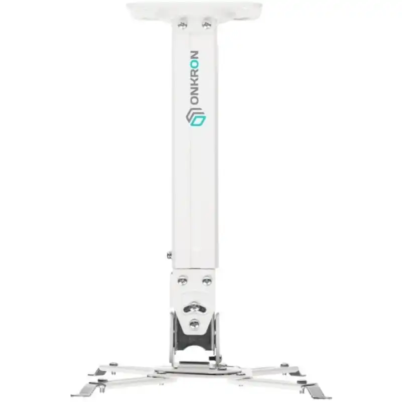 Onkron K5A-W Soporte de Proyector de Techo Giratorio e Inclinable Max 10Kg Blanco
