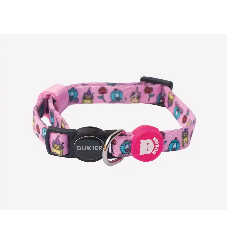 Dukier Collar Estampado Princesas para gatos