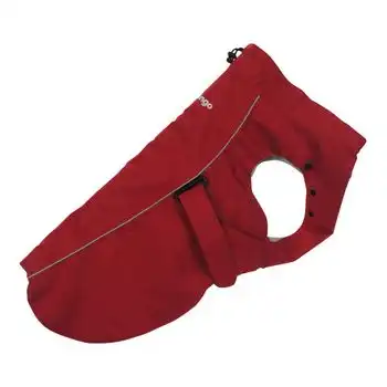 Impermeable Perfect Fit para perros Rojo Talla 4