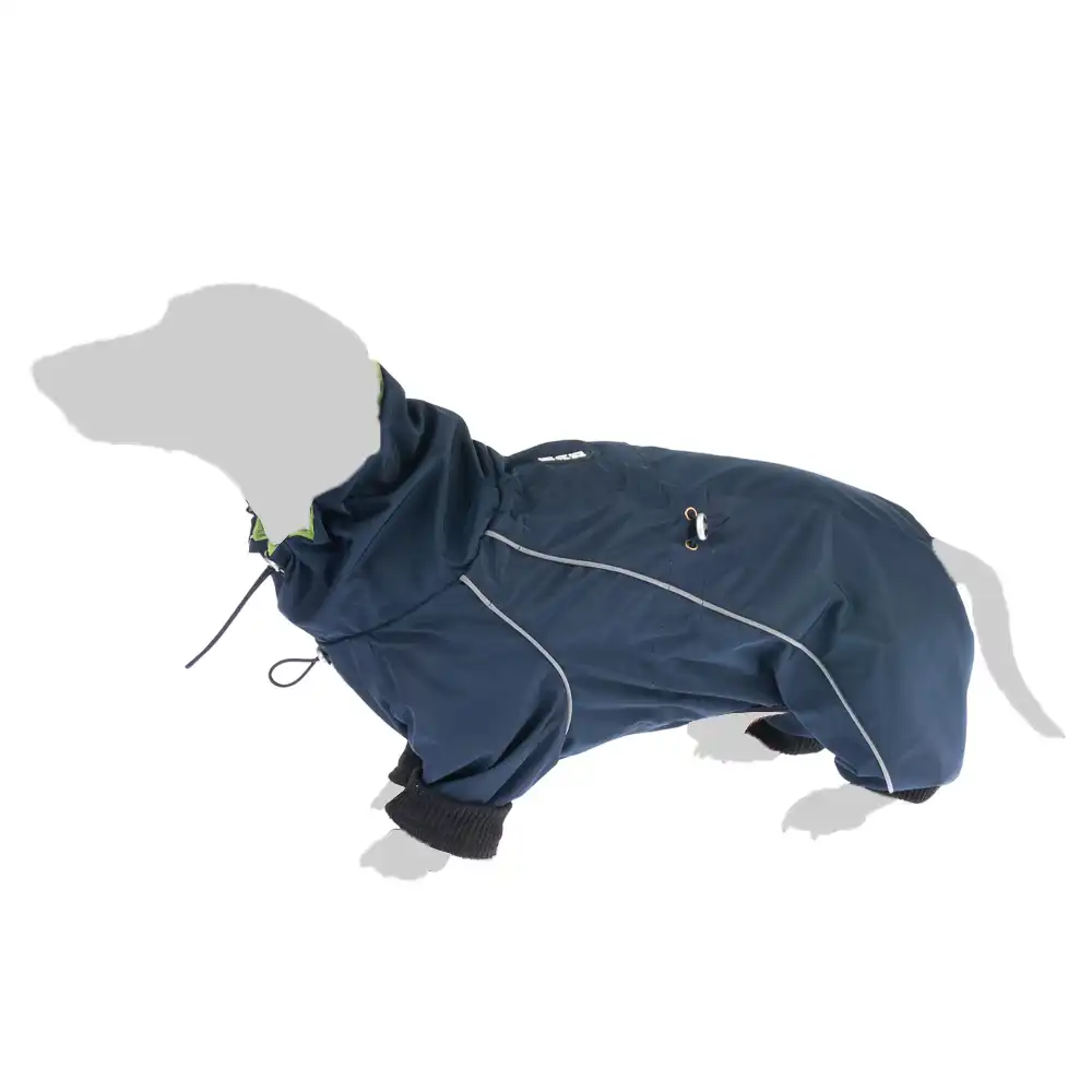 Abrigo largo TIAKI Smurff para perros - 30 cm aprox. de longitud dorsal