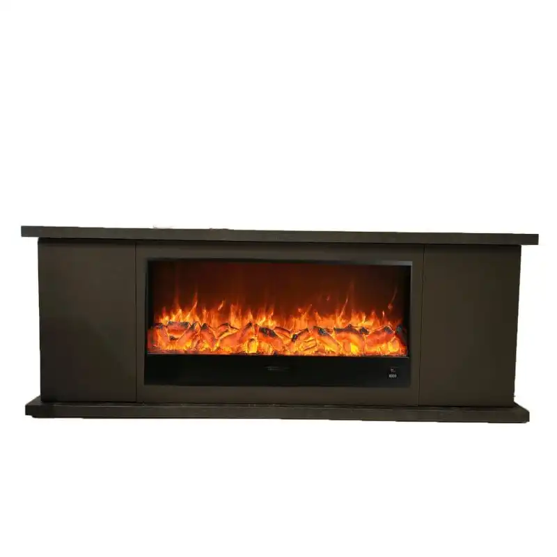 Chimenea Móvil Y Electrica 1500w Chimenea Móvil Arosio 108 Antracita
