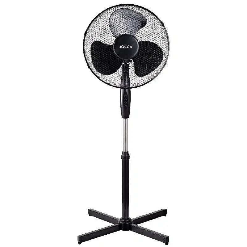 Jocca 1463N Ventilador de Pie 40W Negro