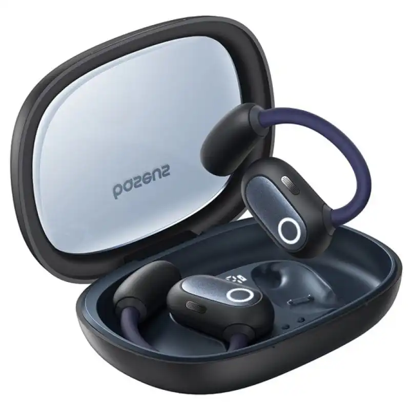 Baseus Eli Fit Open-Ear True Wireless Earphones Auriculares Inalámbricos Negros