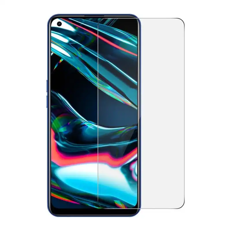 Avizar Protector Cristal Templado Transparente para Realme 7 Pro