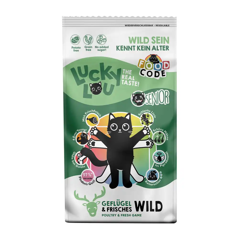 Lucky Lou Senior Ave y caza - 340 g