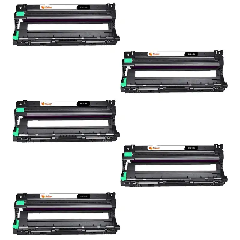 Pccom Essential Brother Dr241cl Tambor Compatible 4 Colores Pack 5