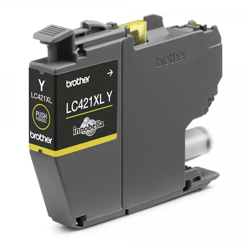 Cartucho de Tinta Original Brother LC421XLY Amarillo
