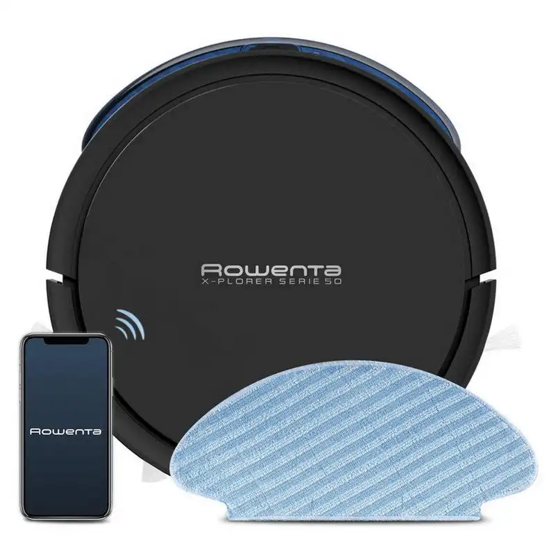 Rowenta X-Plorer Serie 50 Robot Aspirador Negro