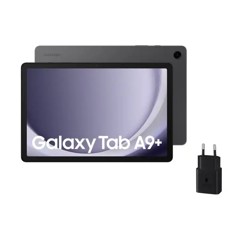 Samsung Galaxy Tab A9+ 5G 11" 8/128GB Gris + Cargador