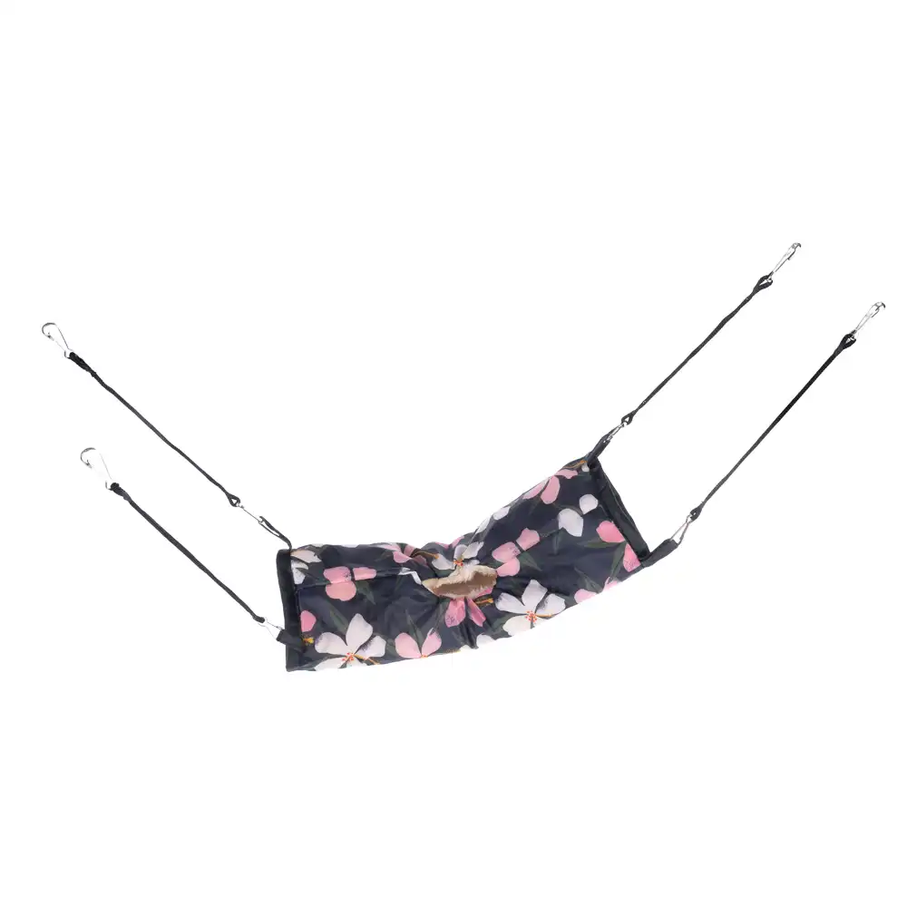 Túnel crepitante TIAKI Cuddly para roedores - 30 x 9 cm (L x Diám)