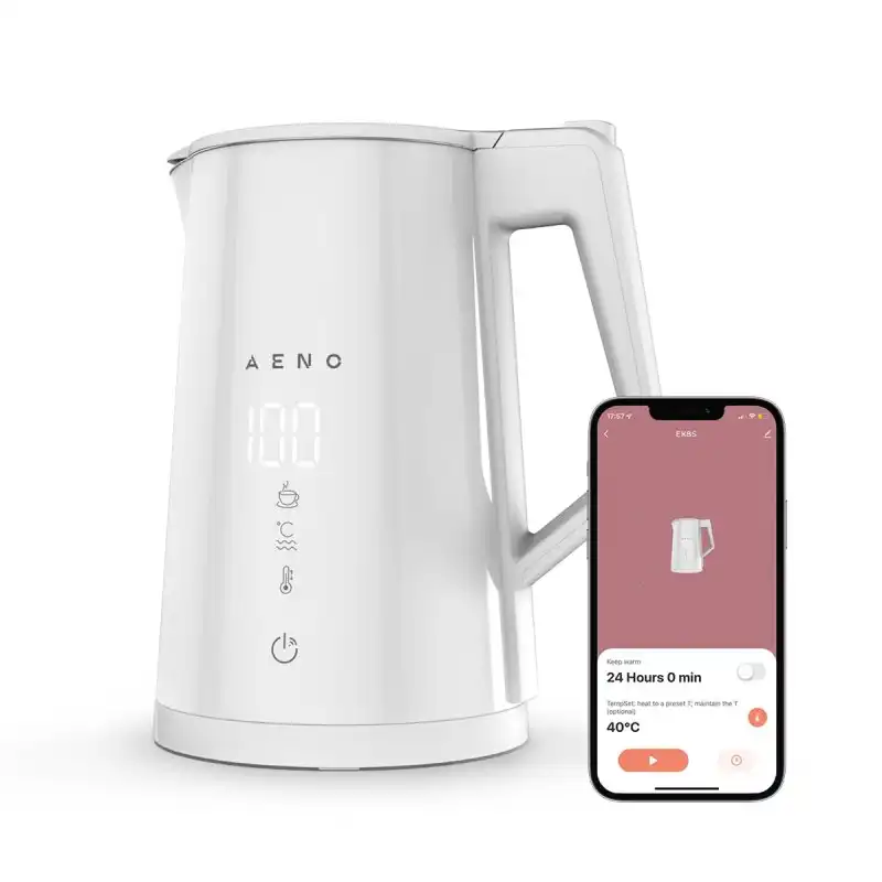 AENO EK8S Hervidor de Agua Eléctrico Inteligente 1.7L 2200W Blanco