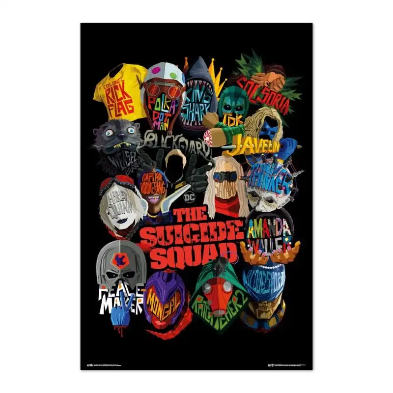 Erik Maxi Póster DC Comics Escuadrón Suicida Iconos 91.5x61cm