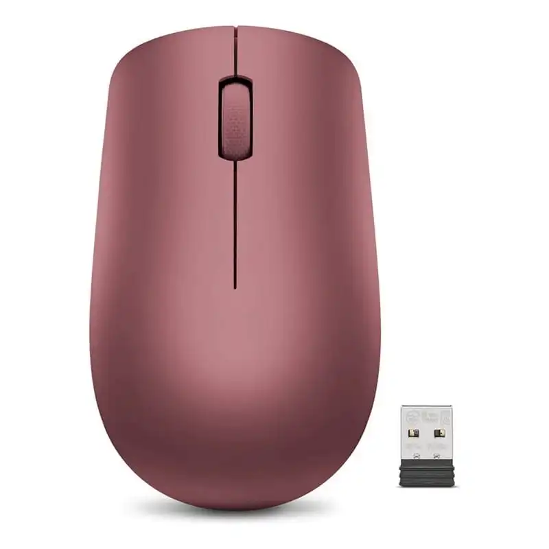 Lenovo 530 Ratón Óptico Inalámbrico 1200 DPI Rojo