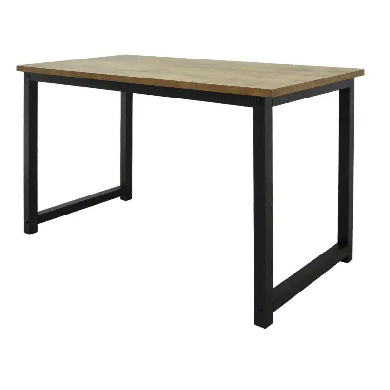 ML Design Escritorio con Recubrimiento de Polvo Mdf Negro