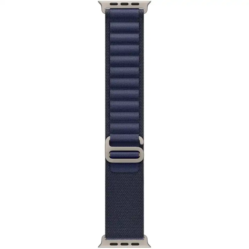 Apple Correa Loop Alpine Azul Marino/Titanio Natural 49mm Talla M