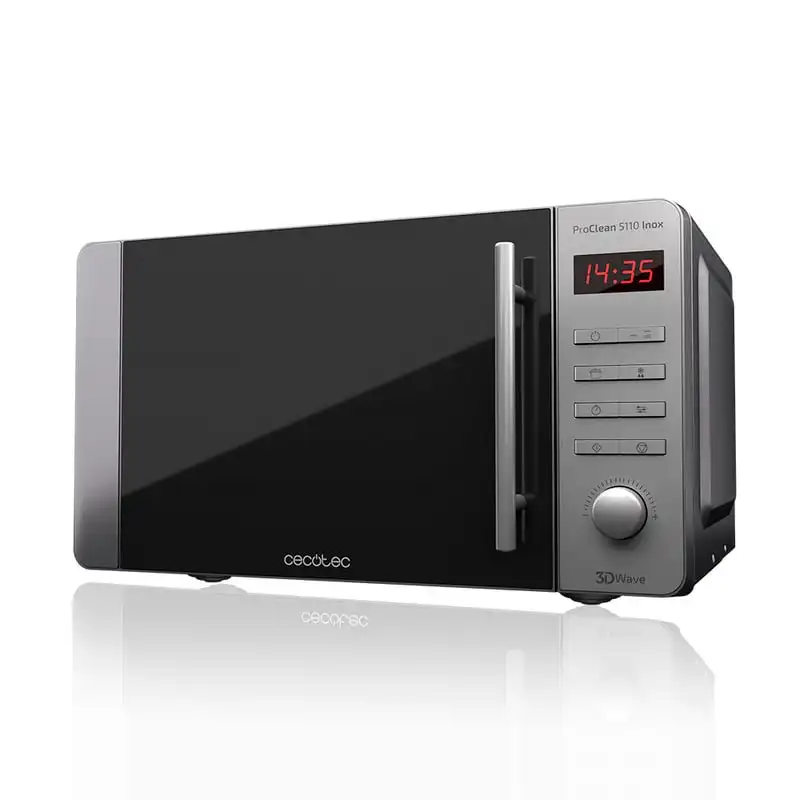 Cecotec ProClean 5110 Inox Microondas con Grill 700W
