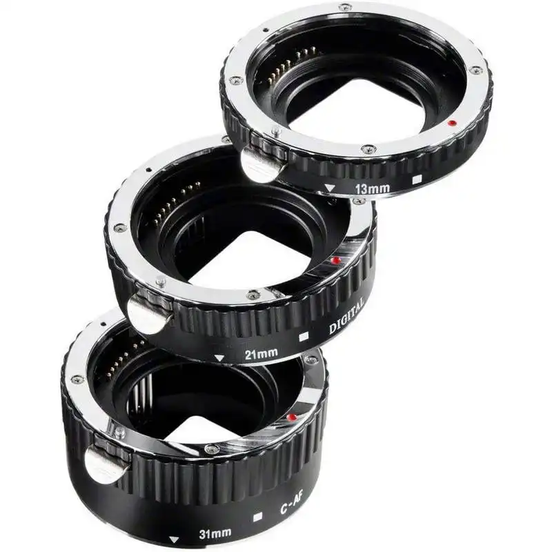 Walimex Pro Juego de Anillos Extensores Macro para Canon