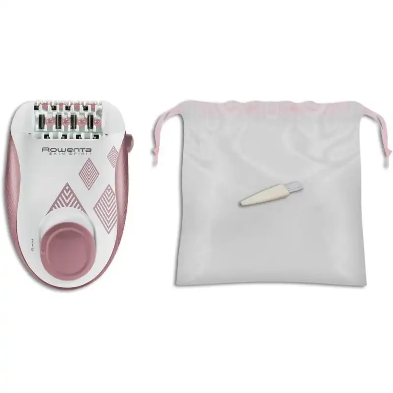 Rowenta Skin Spirit EP2900 Depiladora Eléctrica 24 Pinzas Blanca/Rosa