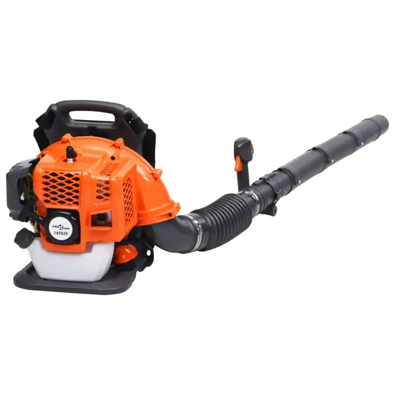 VidaXL Soplador de Hojas de Mochila a Gasolina 900m3/h 42.7CC Naranja