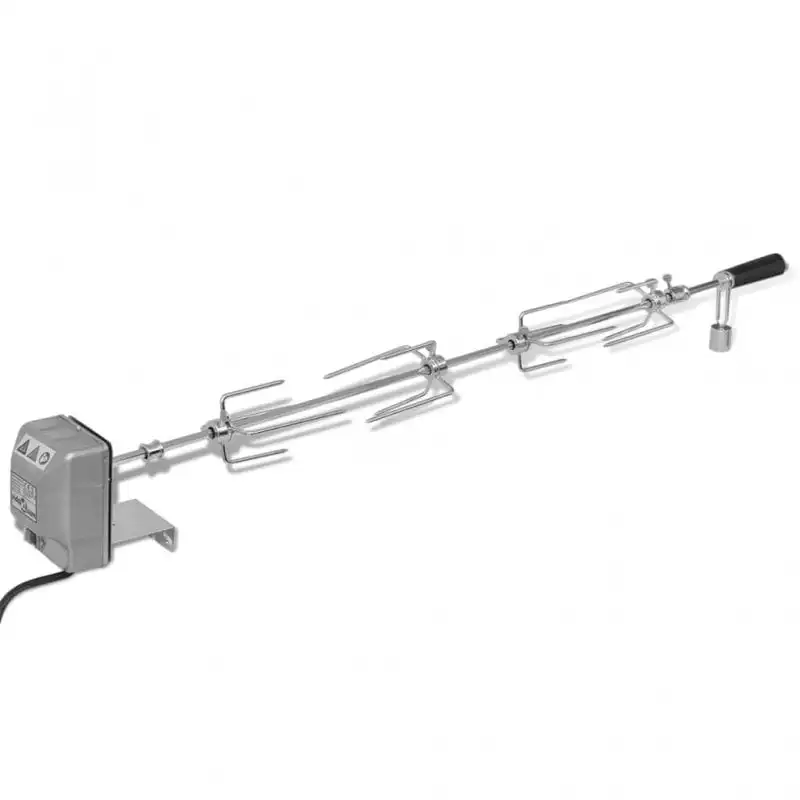 VidaXL Espetón Eléctrico para Asados 1000mm 4W