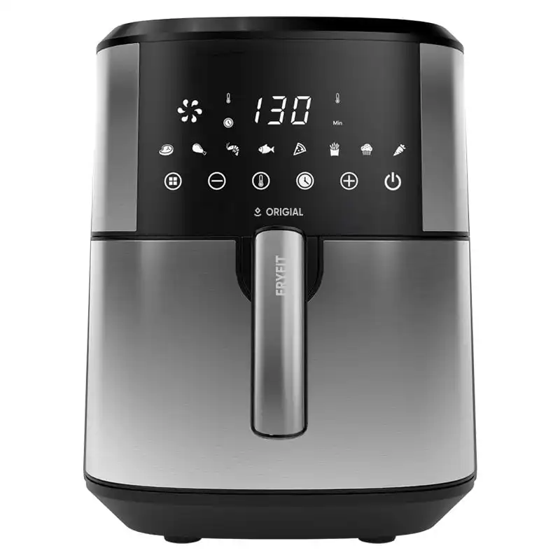Origial FRYFIT 8L Freidora de Aire 8L 1700W Acero Inoxidable