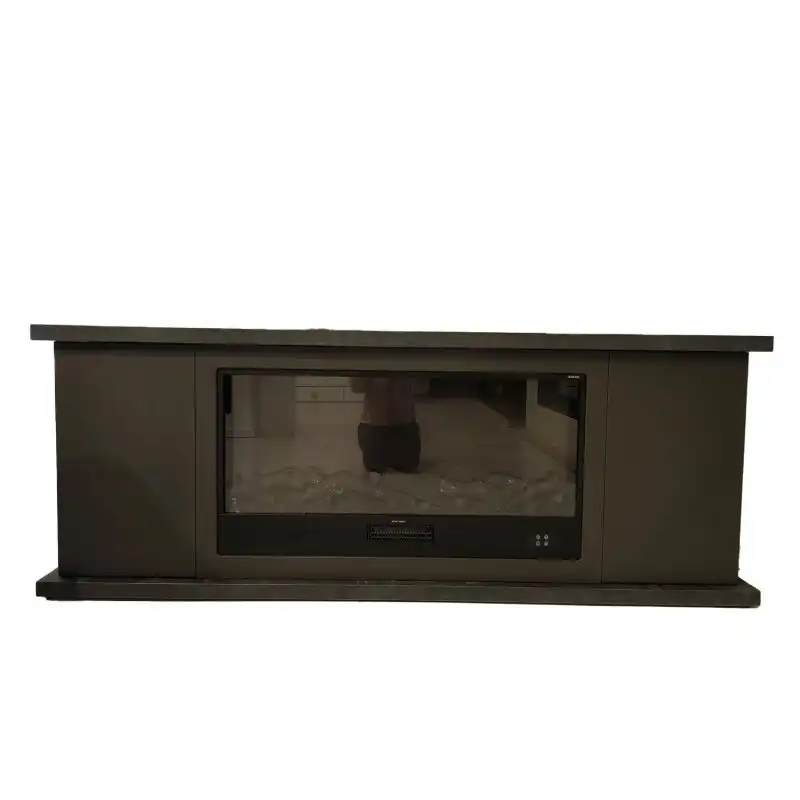 Chimenea Móvil Y Electrica 1500w Chimenea Móvil Arosio 150 Antracita