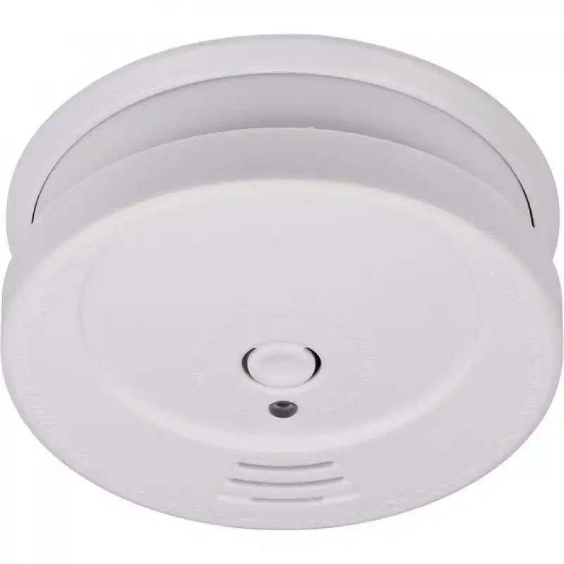 Brennenstuhl Detector de Humo RM C 9010 con Batería Reemplazable y Señal de Alarma Penetrante Blanco