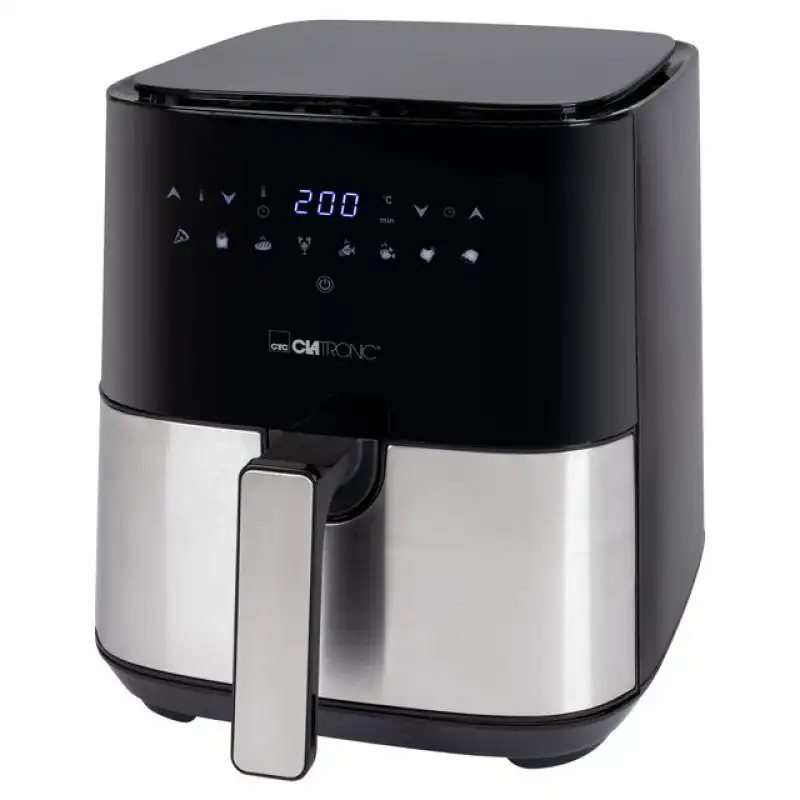 Clatronic FR 3782 Freidora de Aire 5L 1450W Acero Inoxidable